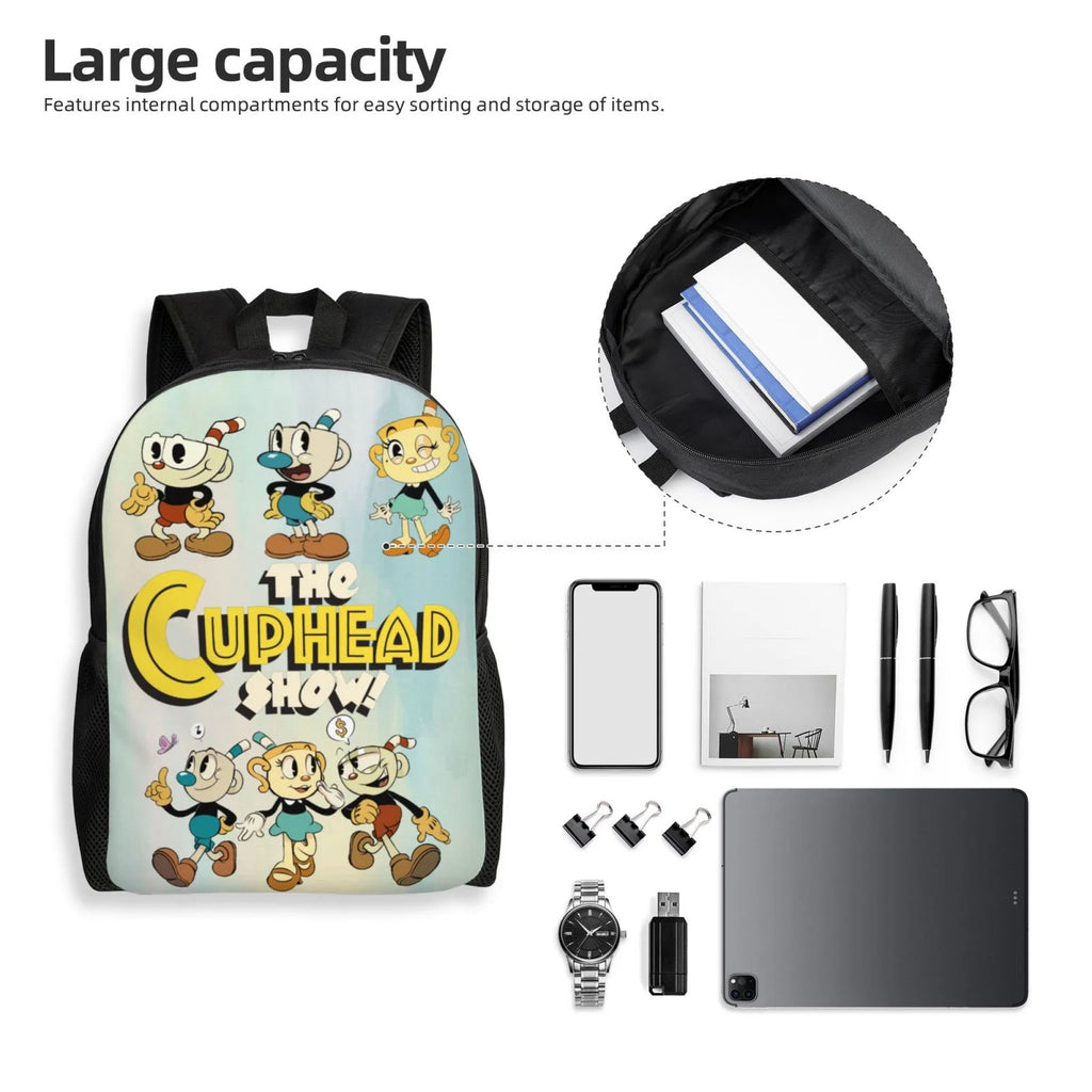 Lightweight Unisex Daypack Backpack W52684