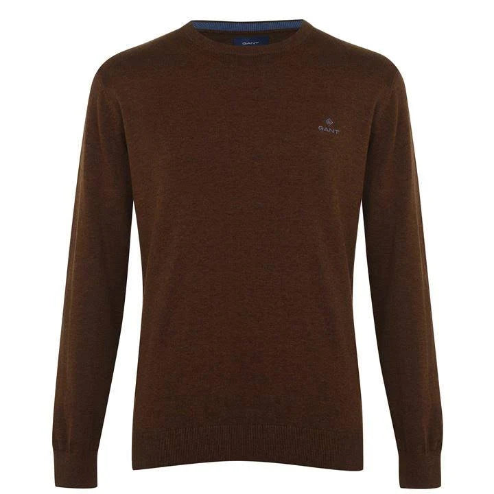 Olive Cotton Crew Jumper A69786