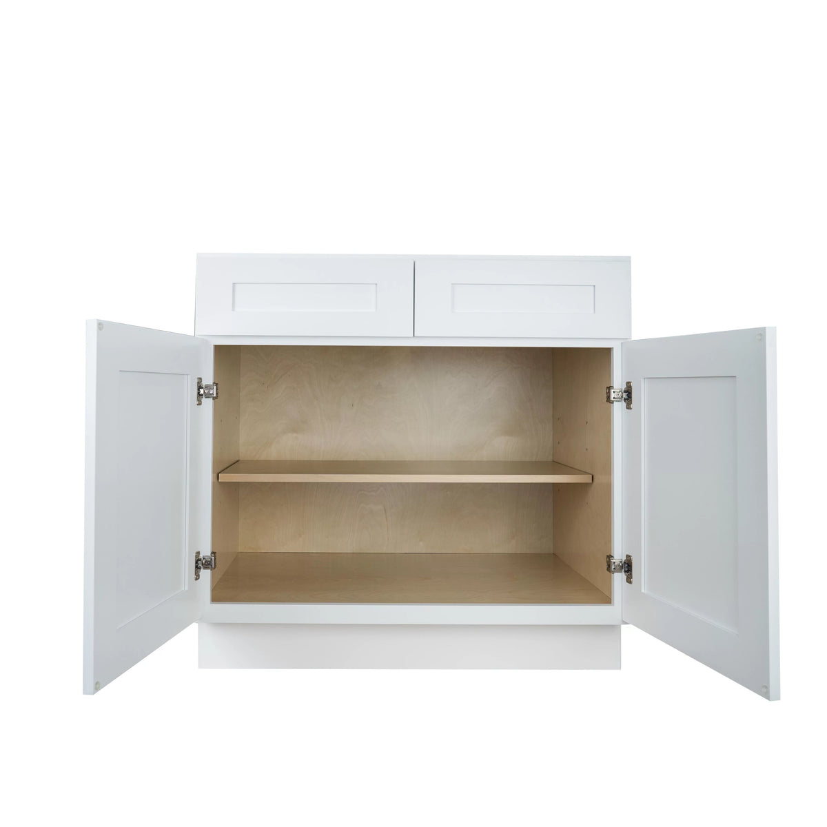Shaker Base Kitchen Cabinet Ready to Assemble 30 in. W x 24 in. D x 34.5 in. H White O3319