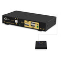 4 Port HDMI 2.0 USB 3.0 KVM Switch with Cables L59505