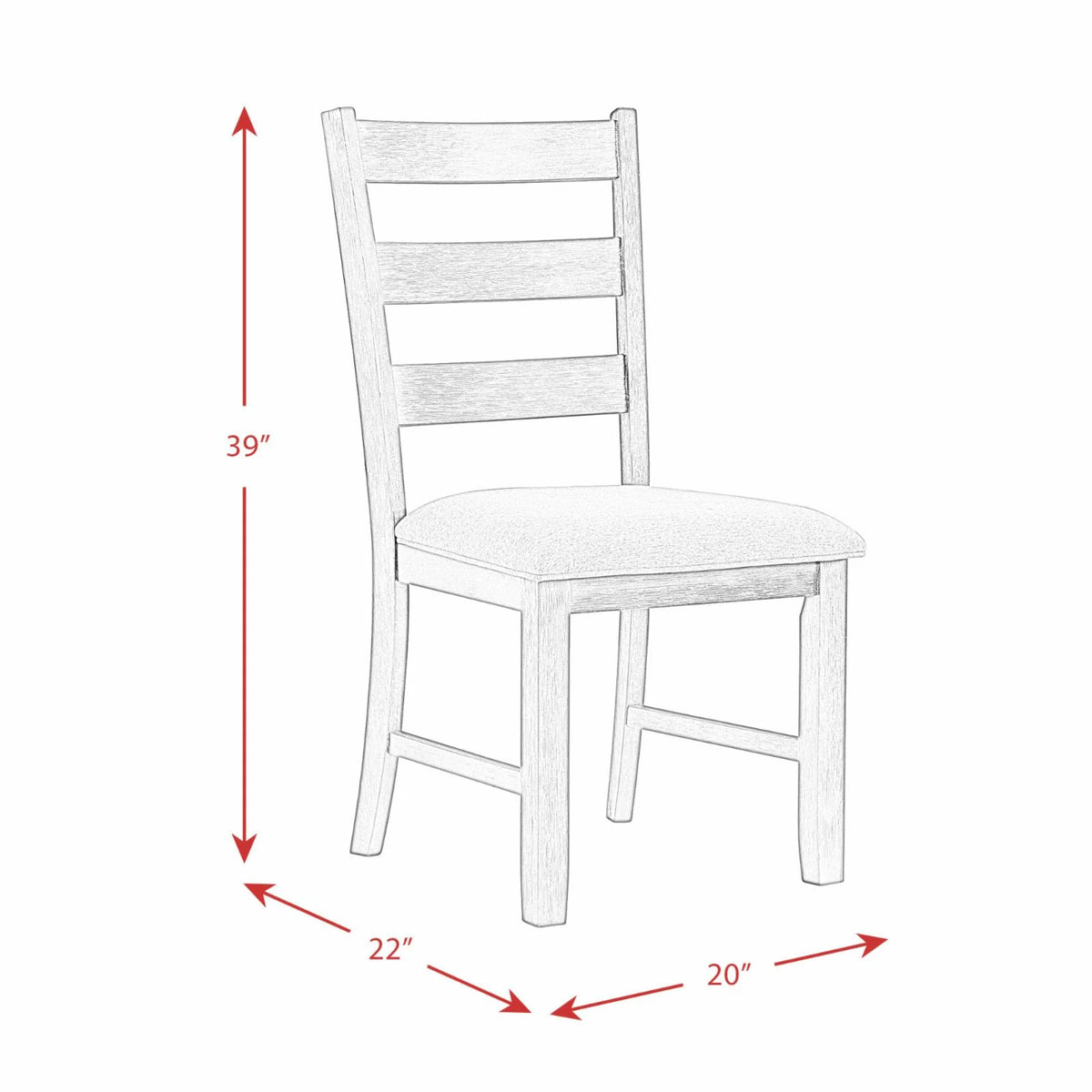 3PC Drop Leaf Dining Set in Black H2192