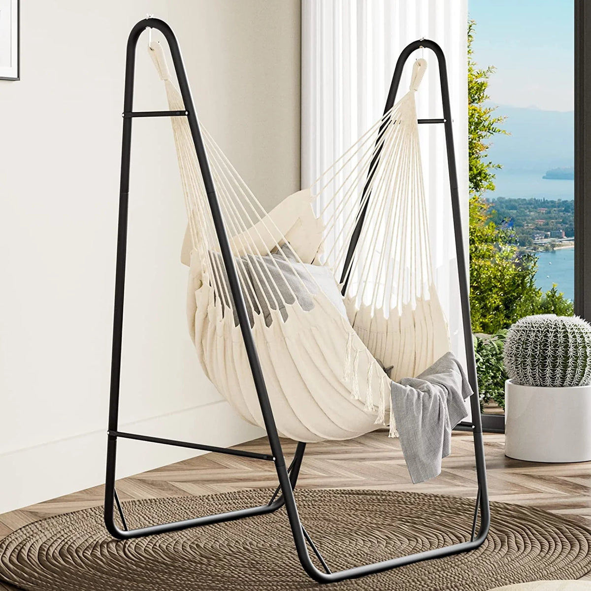 Hammock Chair with Stand 330Lbs C824