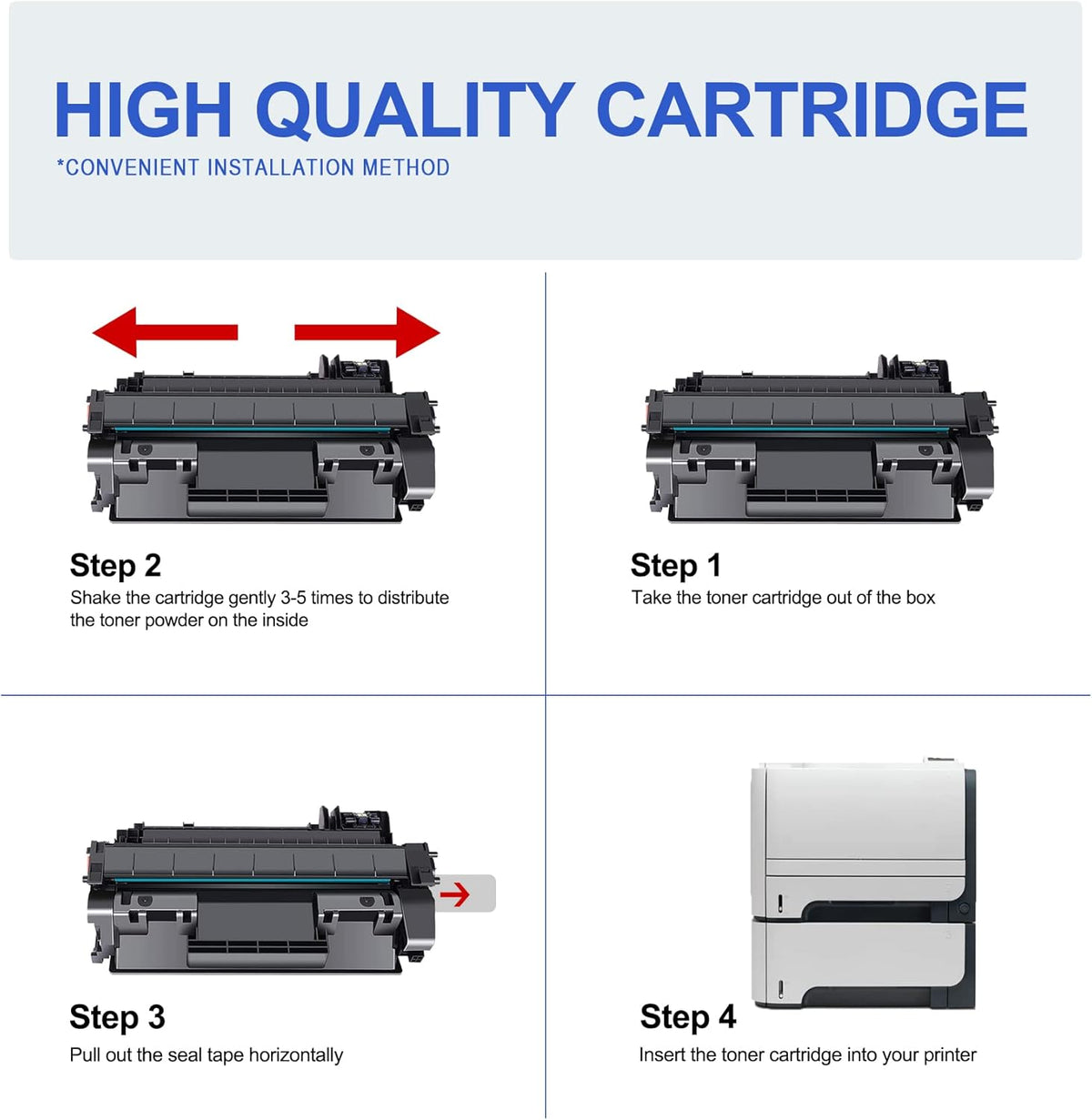 Black 3 Pack High Yield Toner Cartridge J457792