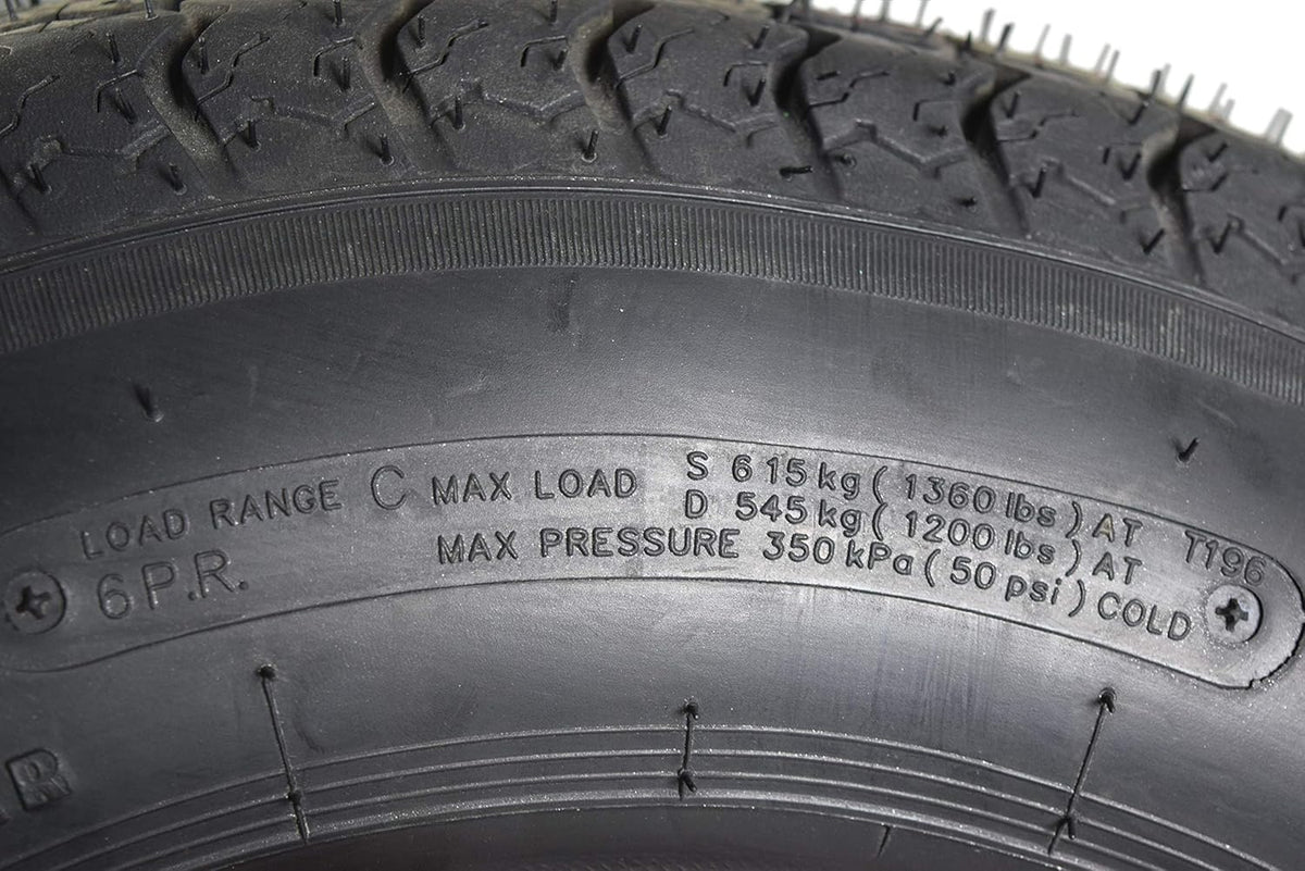 Kenda Load Star Bias Ply DOT Trailer Tire ST175/80D13 Single Pack of 2 K4287