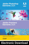 Photoshop Elements 2024 & Premiere Elements 2024 Student & Teacher Edition Mac Code X7197