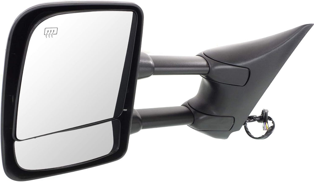 Chrome Power Heated Towing Mirror Driver Side E2999