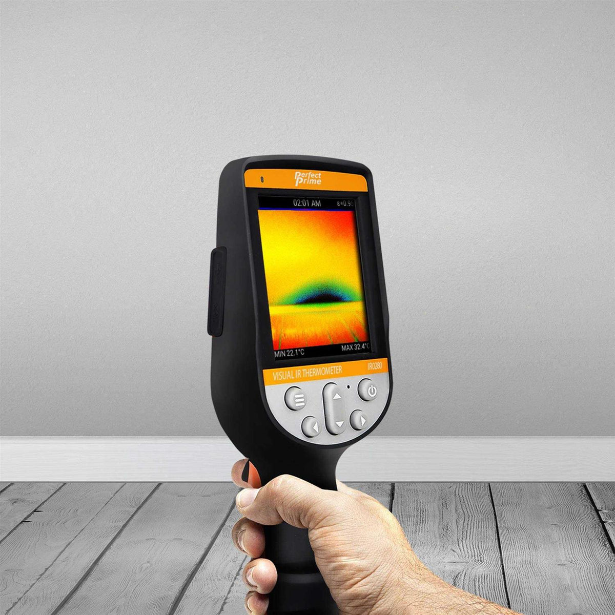 Infrared Thermal Imager & Visible Light Camera 1024 Pixels Temperature Range -22~1832°F M6917