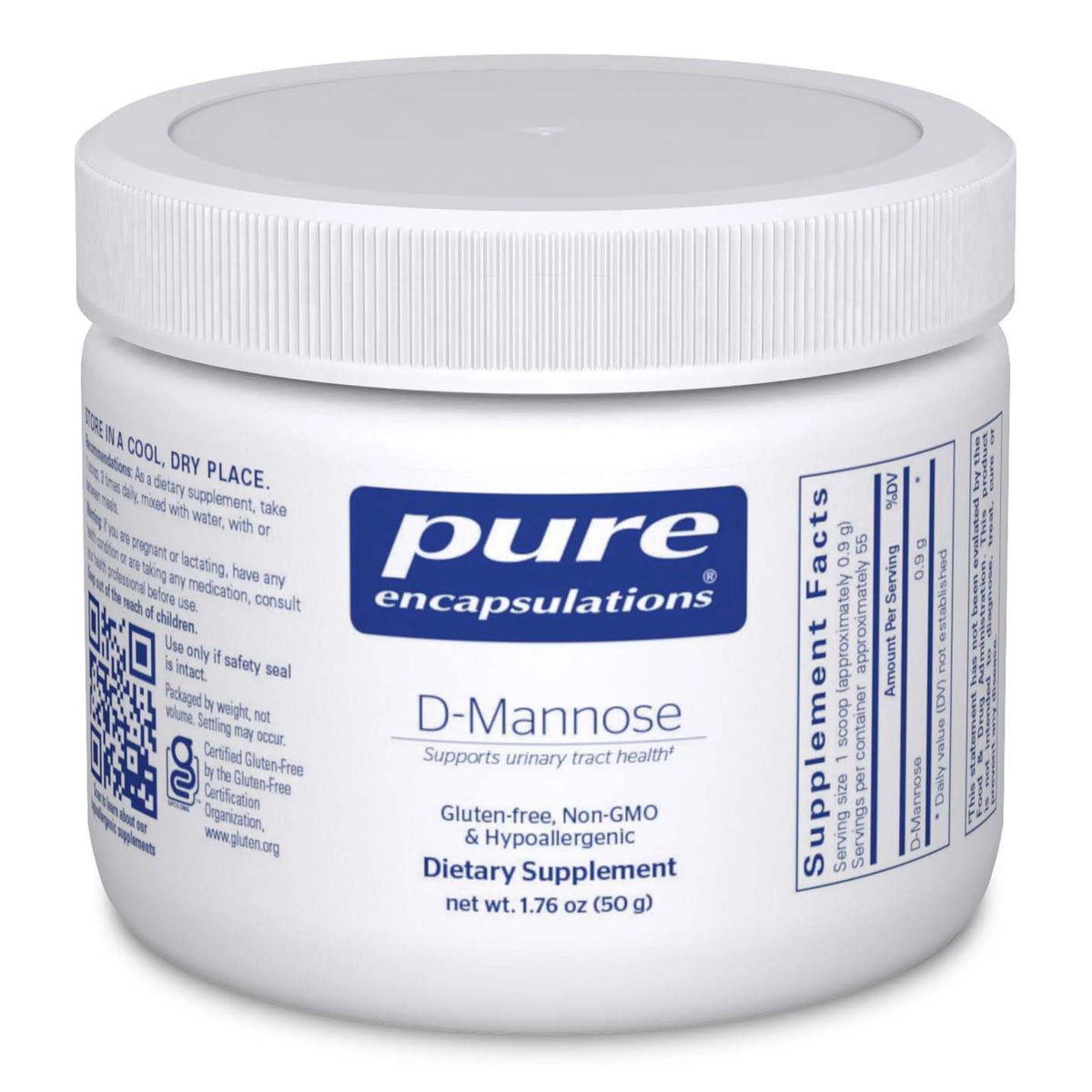d-Mannose Powder Supplement, 1.76 Ounces O68317