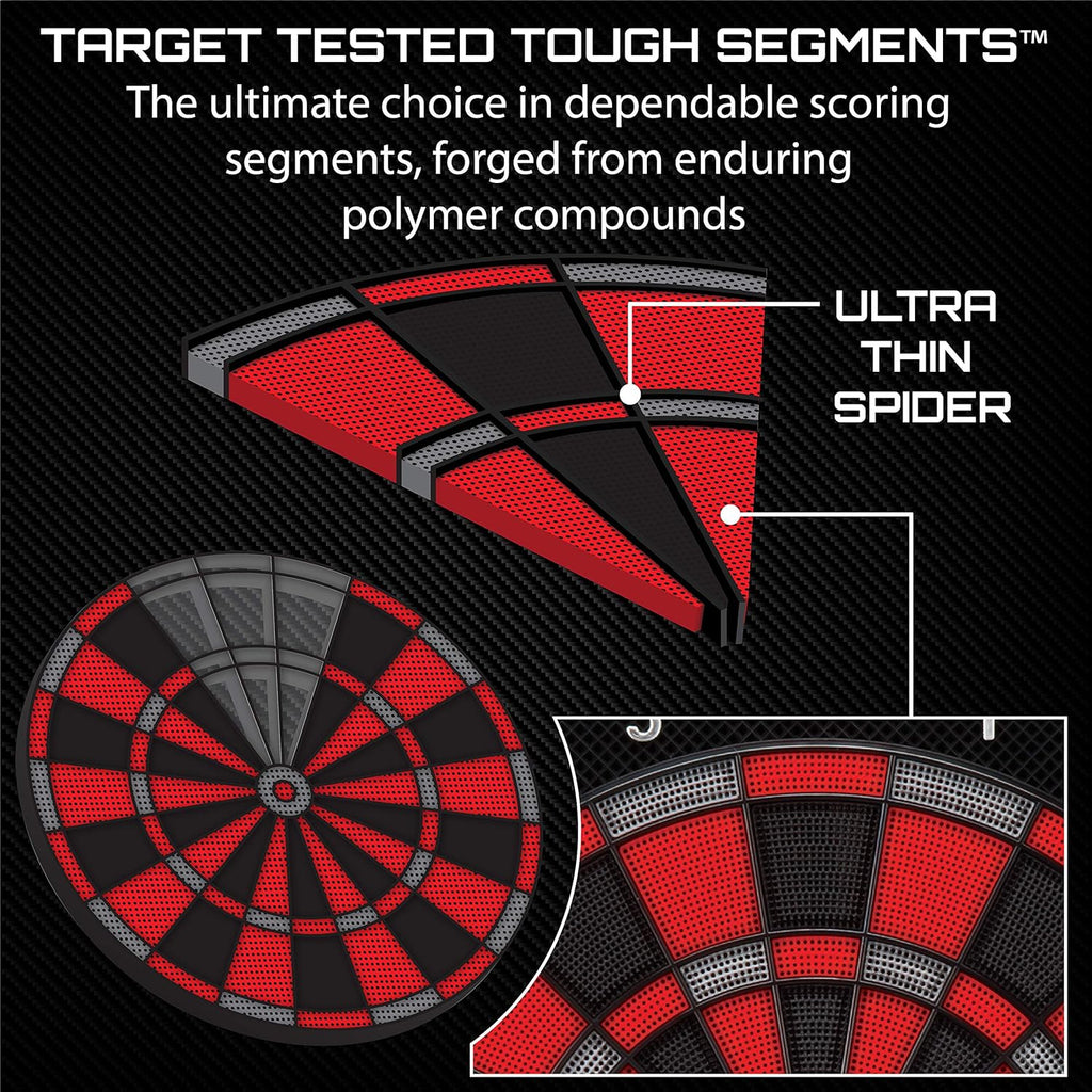 Electronic Dartboard with Darts and Extra Tips I315164