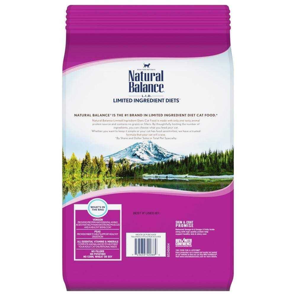 Limited Ingredient Dry Cat Food Y180