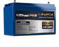 12V 100Ah PRO Lithium LiFePO4 Deep Cycle Rechargeable Battery with Built-in BMS O67864