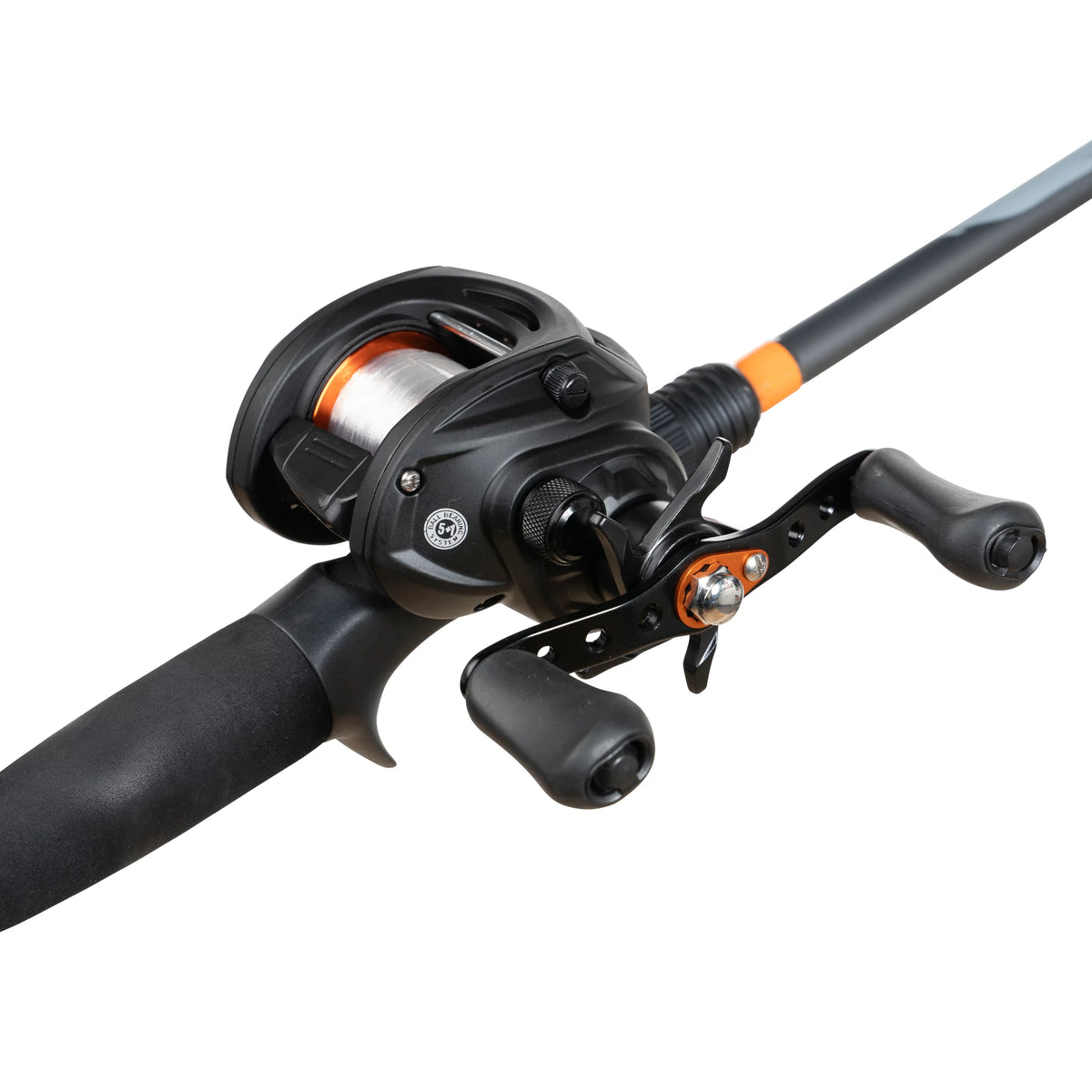 Baitcast Rod & Reel Fishing Combo Medium Action 6.5ft N6549