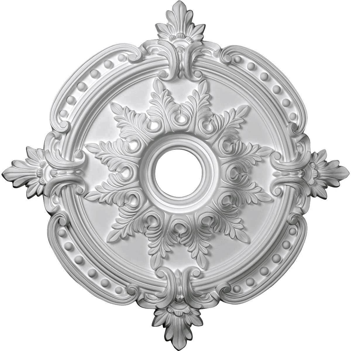 28 3/8x22OD x 3 3/4x22ID x 1 5/8x22P Ceiling Medallion Y685