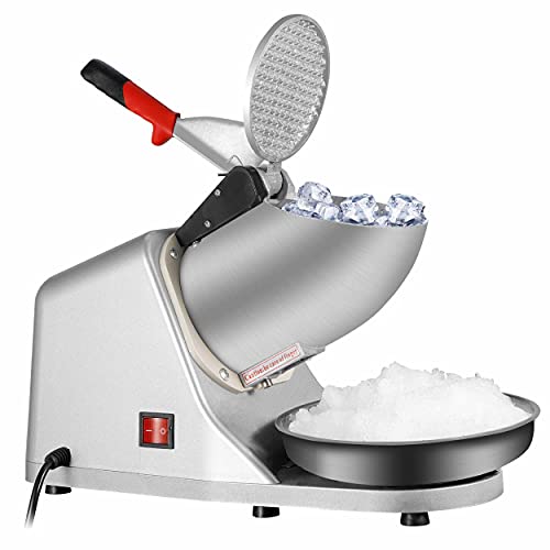 Electric Ice Shaver Ice Crusher Snow Cone Maker 300W 145 lbs T651