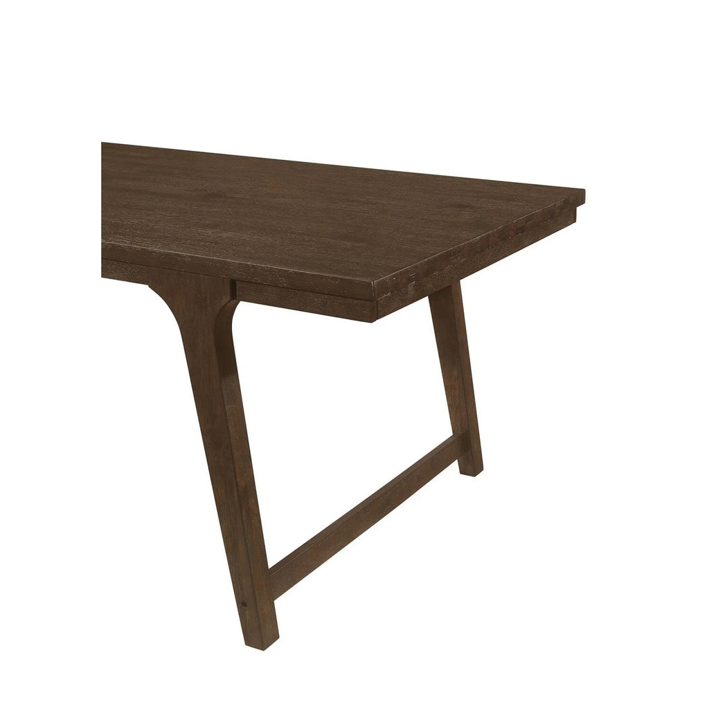 Brown 6 Seater Hardwood Dining Table U100031