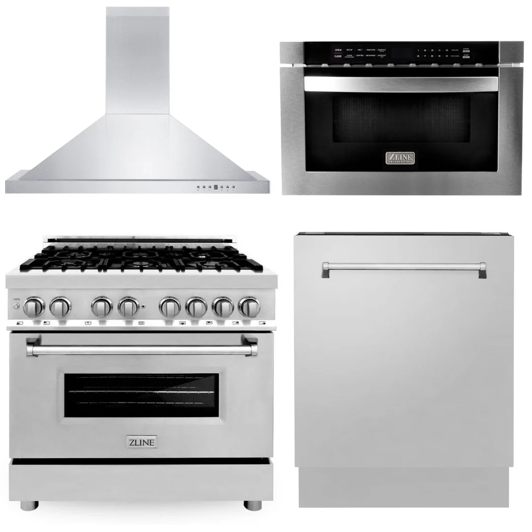 36 Range, Hood, Microwave Drawer, Dishwasher X947