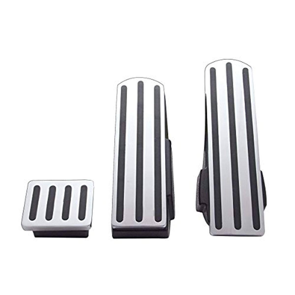 Chrome Pedal Set Black Insert U995338