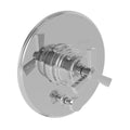 Satin Nickel Tub & Shower Diverter Plate with Handle Y61972