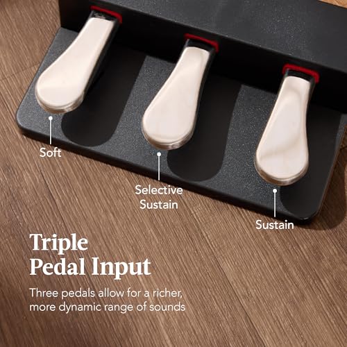 Natural Weighted Full Size Digital Piano with Metal Legs O1481