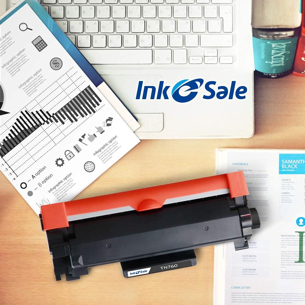 Compatible TN760 Toner Cartridge 4 Pack Black N520