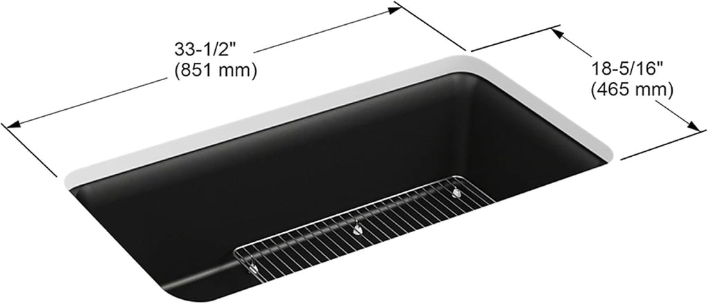 Matte White Kitchen Sink D645354