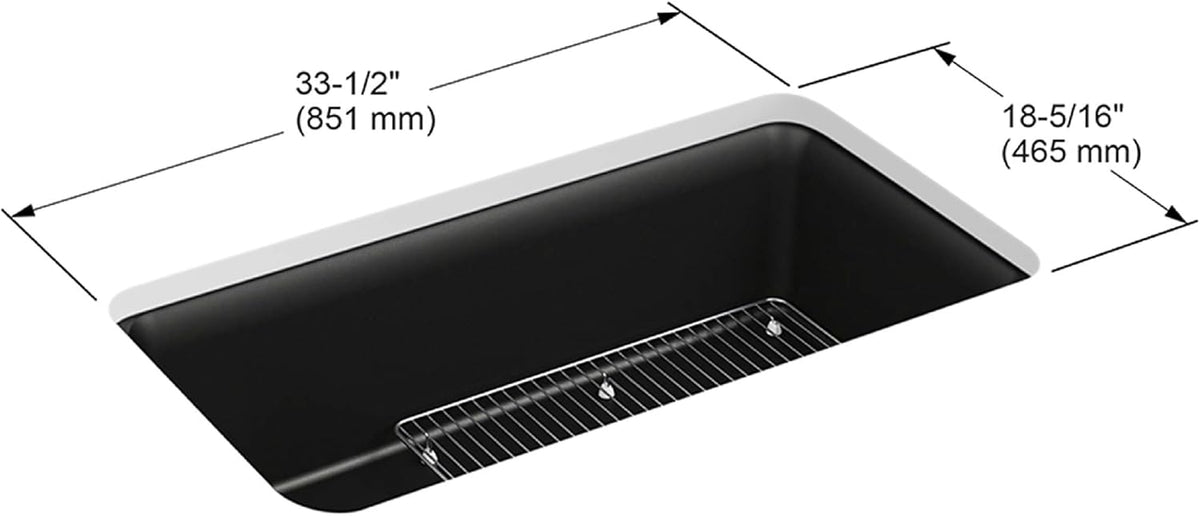 Matte White Kitchen Sink D645354
