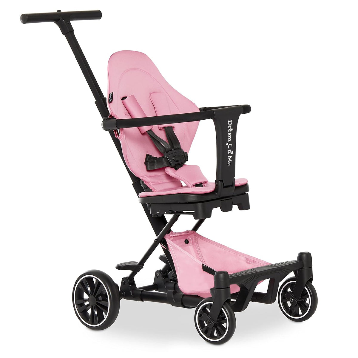 Pink Lightweight Baby Stroller with Compact Fold U97069