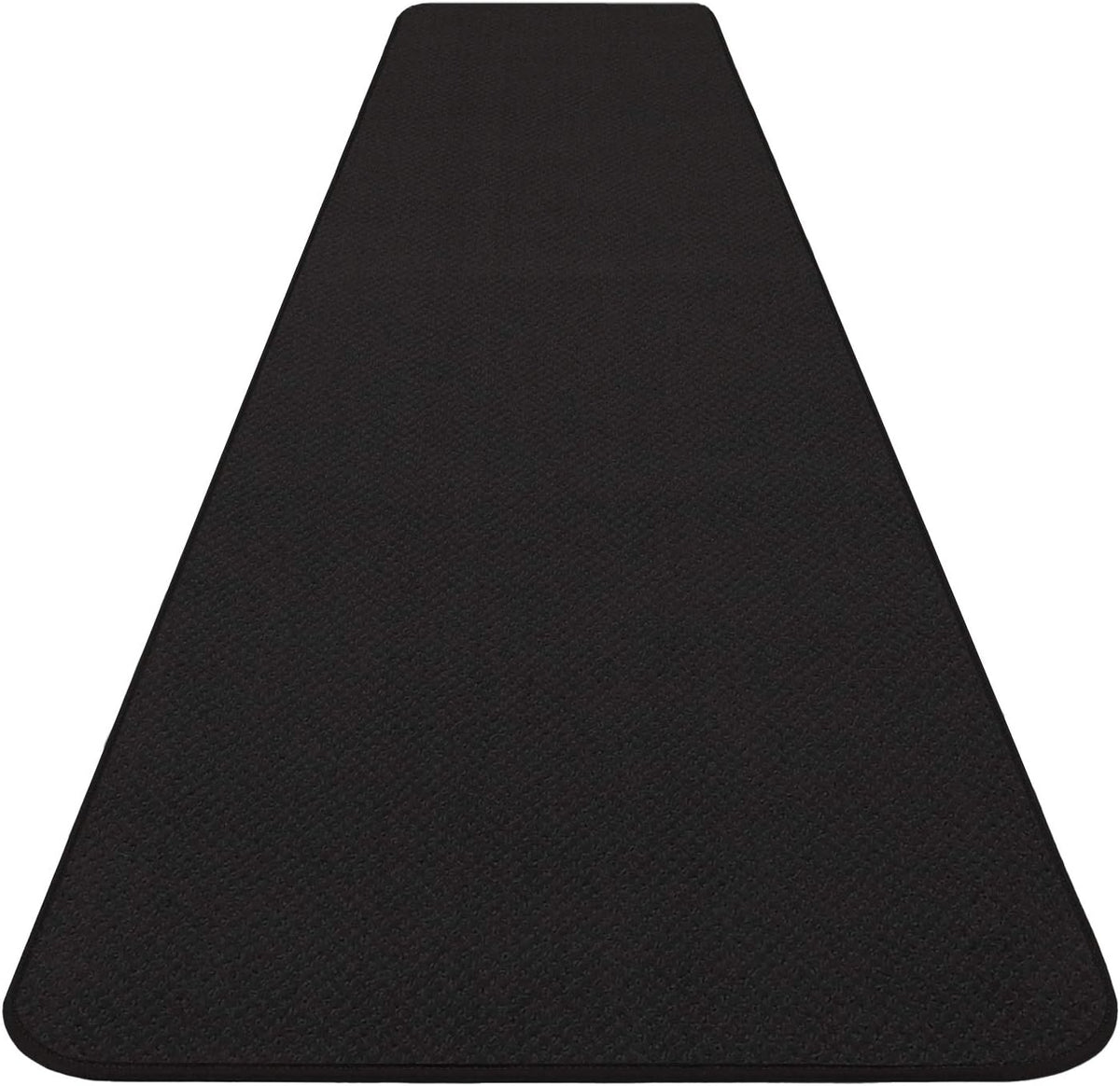 Skid-Resistant Black Carpet Runner 8 Feet X 27 Inches M963270