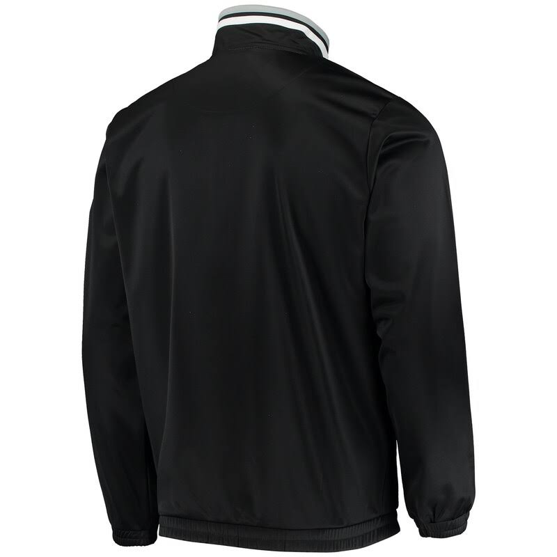 Black Full-Zip Track Jacket S2369