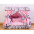 Handmade Pet Dog Bed House with Pillow B4925