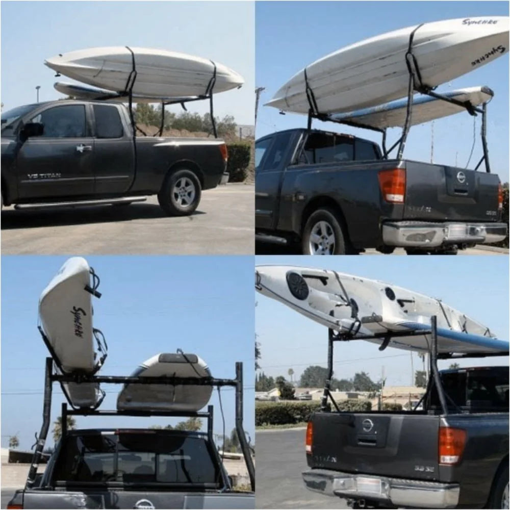 2 Pair Canoe Boat Kayak Roof Rack Carrier J Cross Bar Z2137