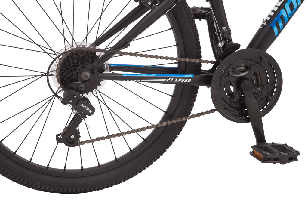 24-inch 21 Speed Black Mountain Bike N798