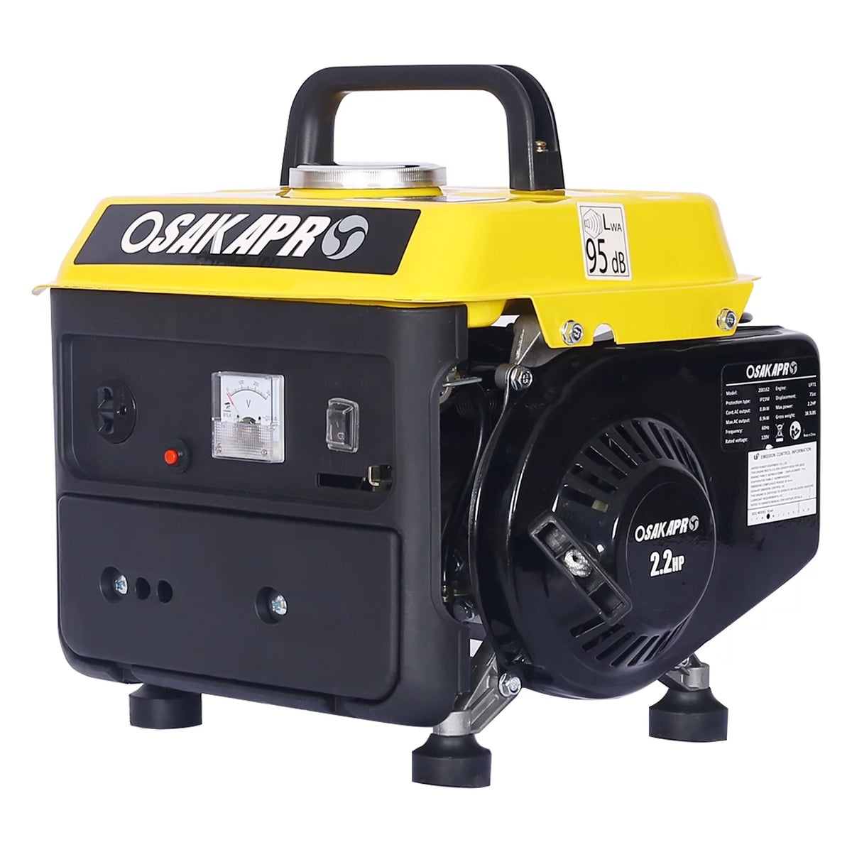 2.2HP Portable Gas Powered Inverter Generators A17160