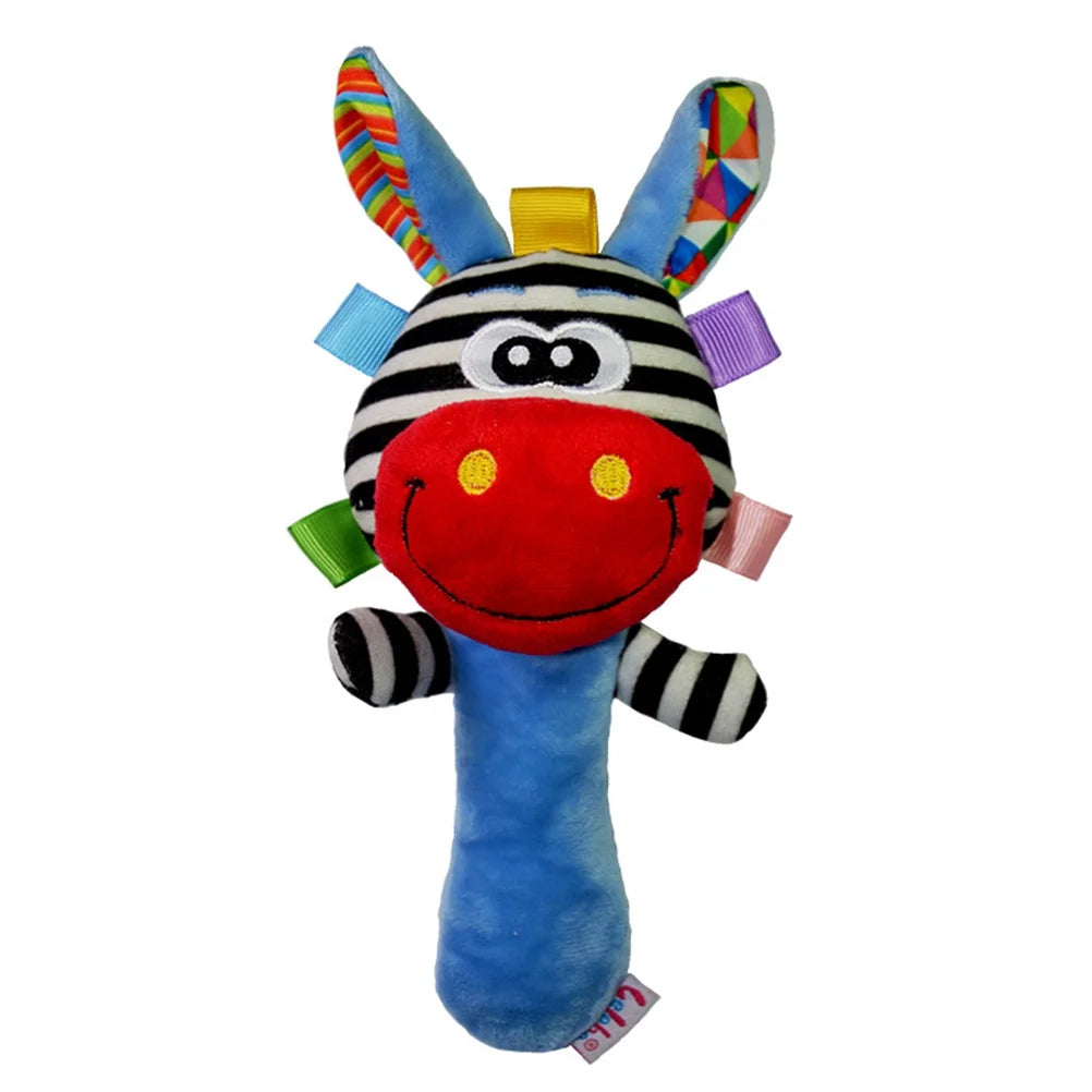 Giraffe Plush Rattle Toy for Newborn V44620