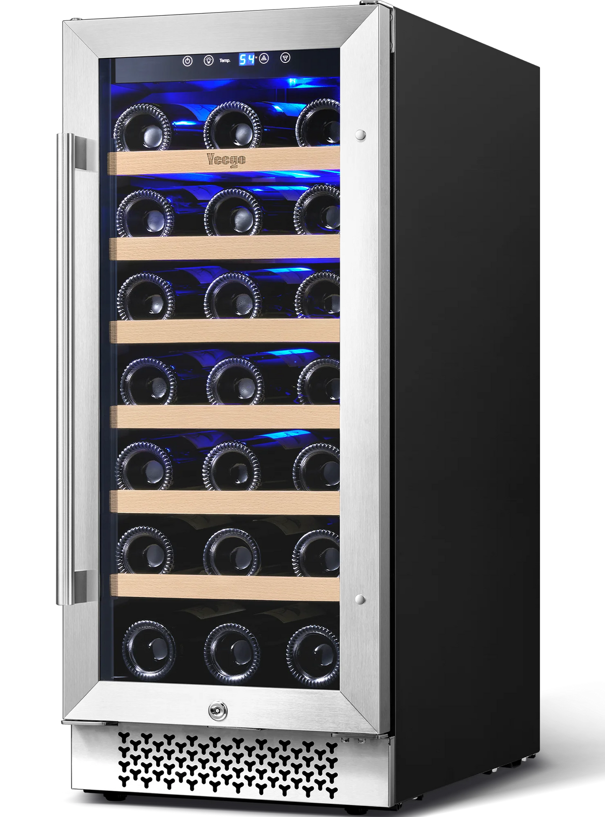 15" 33 Bottle Dual Zone Wine Cooler Refrigerator R8783