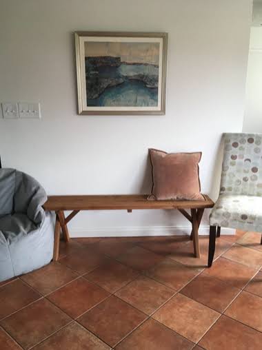Gray Stain Cedar Picnic Bench E46864