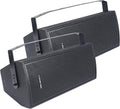 Pair of Dual 8 2-Way Passive Professional Loudspeaker, Black with U Bracket K53933