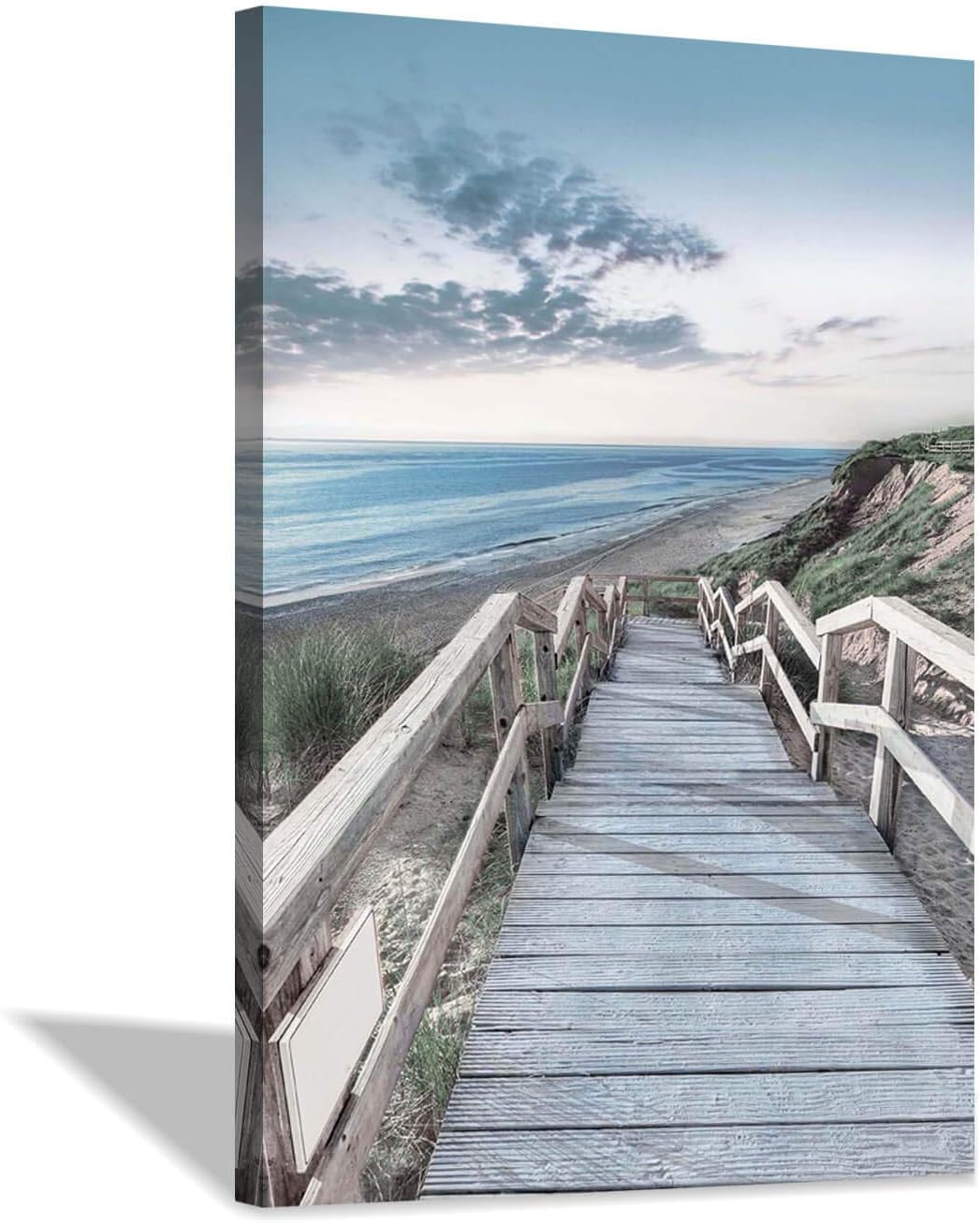 Wooden Path Wall Art on Wrapped Canvas (18''x24'') J277