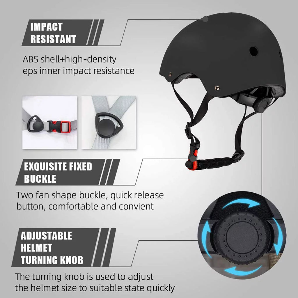 Kids Skateboard Helmet, CPSC Certified Bike Helmet for 3-14 Years Old S954247