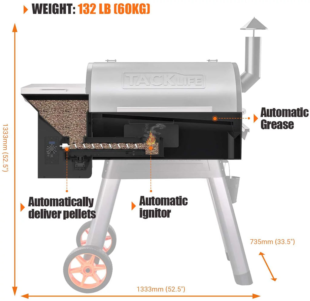 20000BTU 8-in-1 BBQ Grill B92879