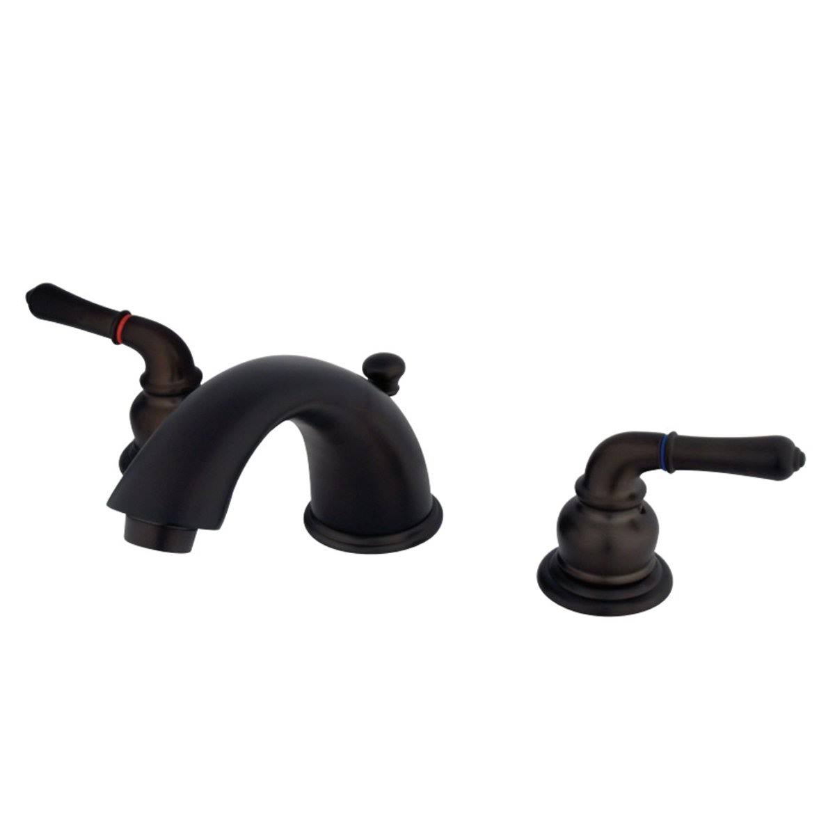 Brushed Brass Widespread Bathroom Faucet R4676