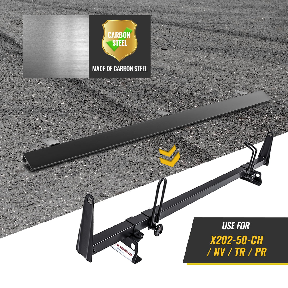 47" Steel Ladder Rack Wind Deflector S847065