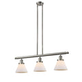 Large Cone 3 Light Island Light LED (Brushed Satin Nickel) K85883