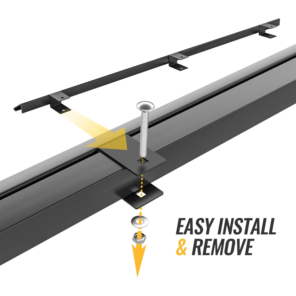 47" Steel Ladder Rack Wind Deflector S847065