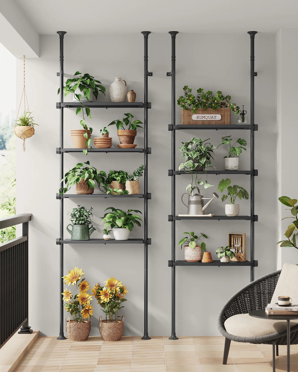 4-Tier Over The Toilet Storage Shelf P6575