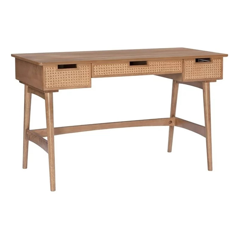 Modern Rubberwood MDF Wood Desk G504677