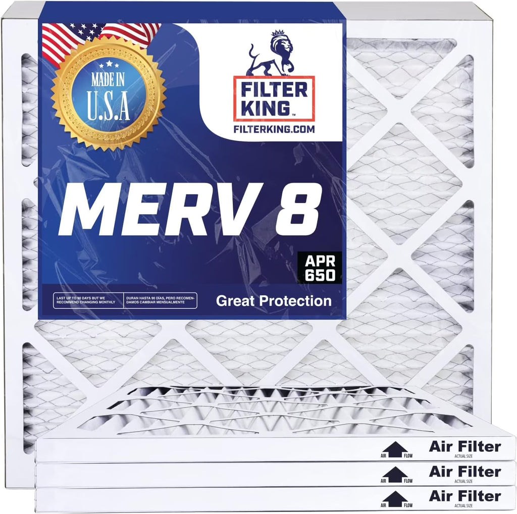 21x66x1 MERV 8 Pleated HVAC Air Filter 4-PACK J5071