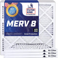 21x66x1 MERV 8 Pleated HVAC Air Filter 4-PACK J5071
