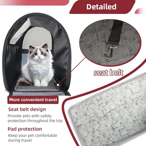 Halloween Pet Carrier Backpack with Ventilated Mesh Windows D60646