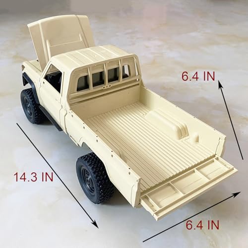1/12 Scale 4x4 RC Crawler Truck with 2 Batteries F588